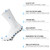 1 Pair Anti Slip Soccer Socks Team Sports Socks Outdoor Fitness Breathable Quick Dry Socks Wear-resistant Athletic Socks Anti-skid Socks For Football Basketball Hockey Sports