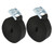 2Pcs Lashing Strap 25mm Zinc Alloy Press Buckle Durable AntiBreakage Firm Straps for Bundled Up Heavy Objects(4 Meters )