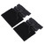 2pcs Outdoor Quick Release Cummerbund MOLLE Removal Buckle Nylon Portable Quick Removal Buckle SetBlack