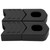 4pcs Bike Crank Protector Crankset Caps Silicone DH FR AM XC Bicycle Crank Arm Boot CoversBlack