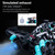 Remote Control Spray Car Remote Control Stunt Car 2.4GHz with Function 360° Rotation Demonstration Automatically Side Drift Dual Control Mode 1/14 Remote Control Spray Stunt Car