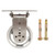 Pulley Wheel Bidirectional Rust Proof Silent Rotation Traction Wheel for Fitness Pulley System Equipment Aluminum