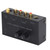 Professional Sound Mixer PP500A Vinyl Record Player Preamplifier Active RIAA Balanced for Clubs Bars 100‑240V UK Plug