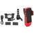 Bike Headlight Multifunction USB Charging Convenient Portable Bicycle Warning Light with Phone HolderRed