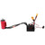Waterproof 3670 2850KV Brushless Motor 120A ESC Heat Sink Set for 1/8 1/10 RC Car