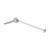 RC Drive Shaft Stainless Steel CVD Universal Joint Drive Shaft for WLtoys 144001 144002 124018 124019 124017 124016