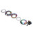 LeBycle Mountain Bike Headset Road Bicycle Double Bearing Headset 28.6x44‑50.6x30mm