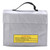 Lipo Battery Bag ExplosionProof RadiationProof Fireproof Lithium Battery Safe Bag for Various Batteries(S )