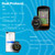Outdoor Speed/Cadence Sensor for Cycling Wireless ANT+ Bluetooth Computer Sensor for Road Bike