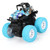 Mini Inertia Four Wheel Drive Off Road Vehicle Children Toy Off Road Climbing Stunt Car Drop Resistant Stunt Toy Car Blue