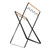 Trash Bag Holder Stand Folding Rust Resistance Plastic Recycling Bag Holder Black