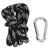 1.8m Hammock Strap High Load Outdoor Camping Hammock Swing Straps Rope with Carabiner