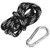 1.8m Hammock Strap High Load Outdoor Camping Hammock Swing Straps Rope with Carabiner