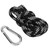 1.8m Hammock Strap High Load Outdoor Camping Hammock Swing Straps Rope with Carabiner