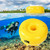 Scuba Diving Sea Surface Marker Buoy Free Diving Inflatable FlaG Float Dive Buoys Ball Yellow(yellow )