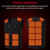 Outdoor USB Heating Vest Warming Vest Winter Flexible Electric Thermal Clothing Fishing Hiking Warm Clothes