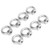 8pcs Eye Nuts Stainless Steel Outdoor Lifting Tools for Ocean Industry Yachts Motor Boats Assault ShipsM6 70kg Load