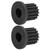 2pcs 16 Teeth Steel Gear Durable Synchronous Pinion Gear Parts for Electric Scooter
