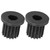 2pcs 16 Teeth Steel Gear Durable Synchronous Pinion Gear Parts for Electric Scooter