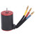RC 3650 2300KV 4 Pole Waterproof Brushless Motor with 4mm Banana Plug for 1/10 RC Car Upgrade Parts