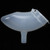 Thicken PP Plastic Transparent Paintball Hopper with Elastic Speed Feed Wear Resistant