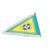 2022 Soccer Match Pennant Waterproof Soccer Competition National Team Hanging Flags for Room Bar Decoration