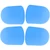4pcs Motor Cover Protective Dust Proof Moisture Proof Soft Cap Accessories for FPV Combo Drone(Blue )