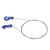 2pcs RC Metal Trailer Hook Aluminum Alloy Steel Rope Lightweight Compact RC Chain Hook for SCX10 D90 TRX4 Blue