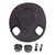 Solar Fan Hat Large Brim Quick Dry Breathable 3 Speeds Wind Long Battery Life Men Sun Hat Solar Fan Fishing Hat Dark Gray