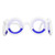 Detachable Portable Travel Anti Motion Sickness Smart Glasses No Lens Liquid for Men Women Kids