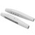 1 Pair Remote Control Car Aluminum Rear Arm Kit Anti Rust Metal Arm for Axial RR10 1/10 Climbing CarSilver