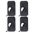 4 Sets Archery Arrow Rest Recurve Bow Plastic Right Hand Hunting Accessories