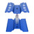 Remote Control Car Repair Station and Screw Plate Set for 1/8 1/10 1/12 1/16 Scale RC Cars Dark Blue