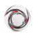 Standard Size 5 Soccer Ball Leakproof Campus Football Wear Resistant for Training Competition White for 11 People