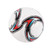 Standard Size 5 Soccer Ball Leakproof Campus Football Wear Resistant for Training Competition White for 11 People