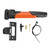 DUUTI Portable Compact Bicycle Air Pump Durable Bike Inflator With Frame Mounting Kit Orange