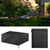 Outdoor Garden Oxford Cloth Waterproof Table Chair Dust Cover Sun Shade Protector(170*94*70)
