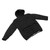 11 Areas Heated Jacket Outdoor USB Electric Heating Jackets Warm Sprots Thermal Coat Clothing Heatable Cotton Jacket for Men Black XL