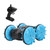 RC Boat Stunt Car 4 Wheel Gear 2.4GHz Rechargeable Blue Amphibious Land Water Toy for Above 6 Years Old Outdoor Dual Battery