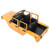 313mm Wheelbase Open Car Body Shell Accessory Fit for SCX10 90046 1/10 RC Car ModelYellow