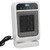 1500W Vertical Rocking Head Heater Touch Screen Remote Control Home Heater Bathroom Mute PTC Heating Heater UK Plug 220V