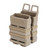 ABS Fast Double Magazine Pouch Molle Strike System For 5.56 Mags (tan)