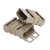 ABS Fast Double Magazine Pouch Molle Strike System For 5.56 Mags (tan)