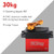 GTSKYTENRC Waterproof 3660 Brushless Motor 3800KV with 80A Brushless ESC 30KG Servo Replacement for TRAX4 WLtoys Remote Control Car 1/8/1/10 Tamiya