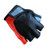 1 Pair Half Finger Cycling Gloves Breathable Shock Absorbing Women Men Fingerless Bike Gloves for Outdoor Fitness Riding M Red