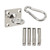 Hammock Ceiling Hanger Ceiling Suspension Hook Stainless Steel 250kg Bearing for Indoor Sports Sandbag