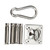 Hammock Ceiling Hanger Ceiling Suspension Hook Stainless Steel 250kg Bearing for Indoor Sports Sandbag