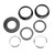 Folding Bicycle Bowl Set 44MM Aluminum Alloy Build in Bearing Headset Bicycle AccessoriesBlack