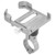 360° Rotation Mobile Phone Stand Navigation Holder Mount Handlebar for Bicycle MotorcycleTitanium Color