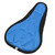 Bike Seat Cover Soft Breathable Durable Sponge Easy Installation Comfortable Concavo Convex Design Bike Seat CushionBlue